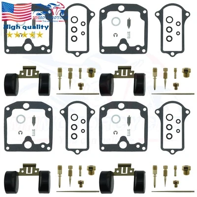 4pcs For Suzuki GS550 /GS550E 77-1979 Carburetor Diaphragm Float Repair Kit -US - Image 1 of 4