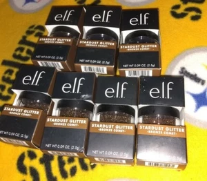 e.l.f. Stardust Glitter - Bronze Comet - Hair Face Body - 7 Pack - Picture 1 of 3