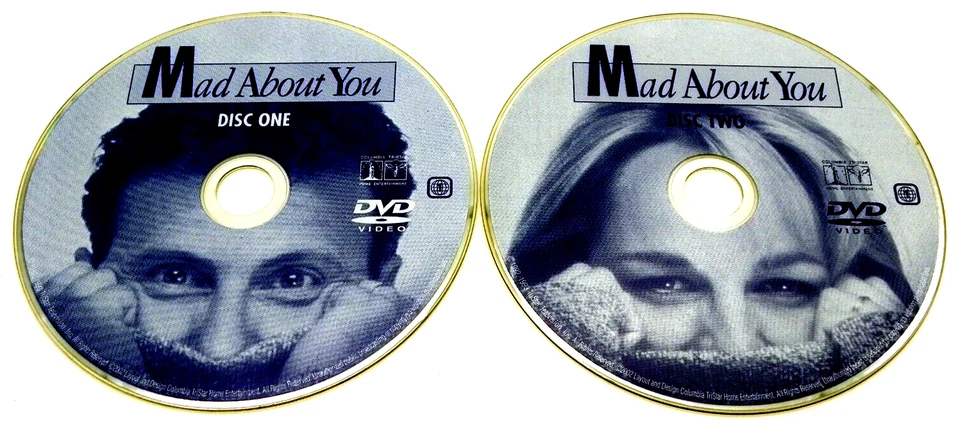 Mad About You Romantic Comedy Show Season 1 DVD 2002 2-Disc Set Disc Only - Image 1 of 1