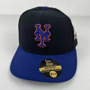 Cappello aderente New York Mets New Era 59Fifty 2000 World Series Patch Taglia 7 1/2 - Foto 1 di 5