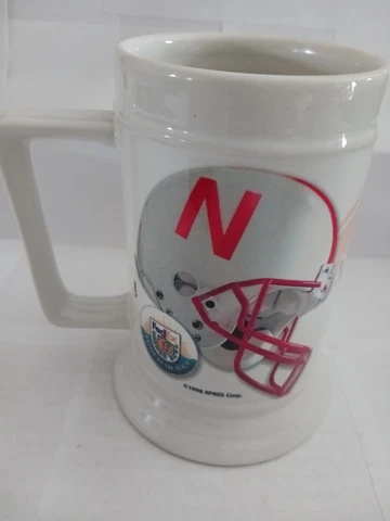 1997 NEBRASKA HUSKER NATIONAL CHAMPIONS PERFECT SEASON COLLECTIBLE MUG STEIN NEW Cover