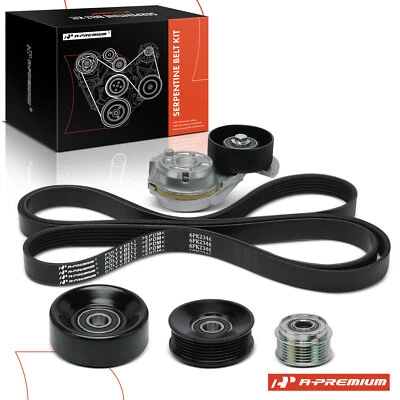 5x Serpentine Belt Drive Component Kit for Ford Crown Victoria Lincoln Mercury - Image 1 of 4