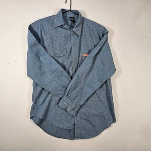 Vintage 90’s Looney Tunes WB Embroidered Denim Shirt Men Small Button up - Picture 1 of 8