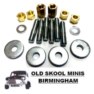 CLASSIC MINI MANIFOLD FITTING KIT INC. STUDS, LONG BRASS NUTS, WASHERS ROVER DC4 - Picture 1 of 1