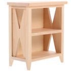  Miniature Wooden Display Cabinet Bookshelf Model Furniture Cupboard