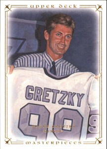 2008-09 U Deck Legends Masterpieces Kings Hockey Card #20 Wayne Gretzky