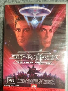 Star Trek 05-The Final Frontier (DVD, 1989) Brand New Unopened - Picture 1 of 1