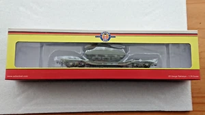 Oxford Rail OR76WW006 KWA Warwell With Sherman Tank Load OO Gauge Boxed - Picture 1 of 3