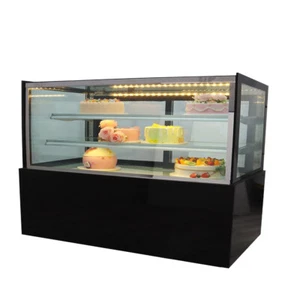 220V Countertop Refrigerated Display Cases Rear Door Food Cooler Humidifier 47"  - Picture 1 of 12