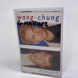 Wang Chung, Mosaic (Audio Cassette Tape, 1986) Black Cart, Canada Import - Picture 1 of 9