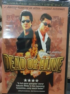 DEAD OR ALIVE UNRATED DVD RARE TAKASHI MIIKE CULT JAPANESE FILM DIRECTOR'S CUT - Picture 1 of 2