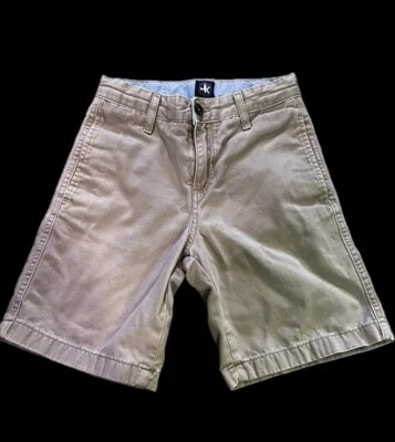 JK J CAQUI TALLA 10 REG NIÑOS PANTALONES CORTOS TOSTADOS ~ CINTURA AJUSTABLE ~ LATERALES ~ BOLSILLOS TRASEROS Foto 1 de 4