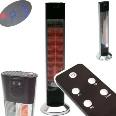 Heizstrahler 2000W Infrarot Terrassenheizstrahler Wärmstrahler Heizpilz Heizung - Bild 1 von 3