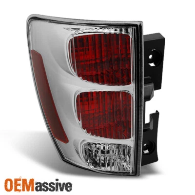 Fit 05-09 Equinox Red Clear Rear Tail Lights Driver Left Side Replacement - Image 1 of 4