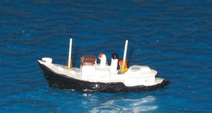 D BARCO BALLENERO, vikingo o piloto, metal, 1:1250 - Imagen 1 de 1