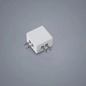 Zubehör für VIGO - 90°-Eckverbinder, IP20, Steckverbindung + Magnet, mattweiß - Bild 1 von 3