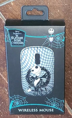 Nightmare Before Christmas: JACK/SALLY Wireless Mouse w/USB Receiver #DS20836-FB - Image 1 of 3
