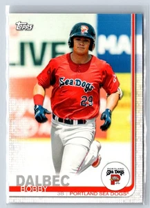 2019 Topps Pro Debut 56 Bobby Dalbec Portland Sea Dogs Baseball Card - Picture 1 of 2