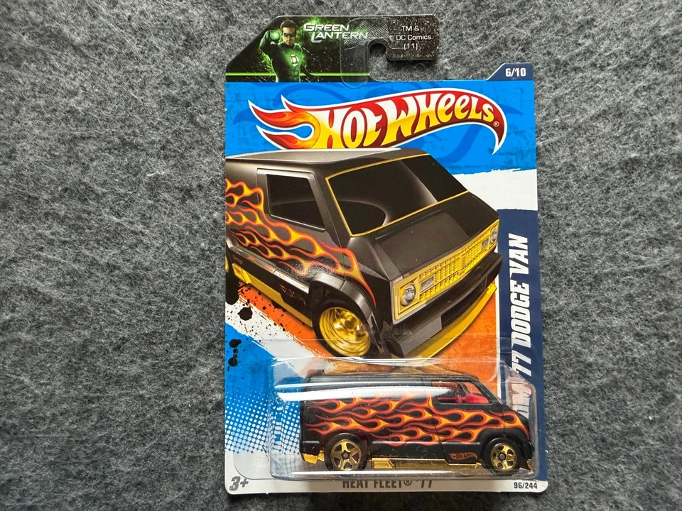 Dodge Van Heat Fleet 11 Hot Wheels Custom 77 --Compra 3 y obtén 1 gratis-- Foto 1 de 1