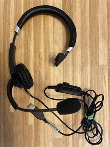 Jabra Mono Headset With Boom Mic Model UC Voice 550 MS - Picture 1 of 7