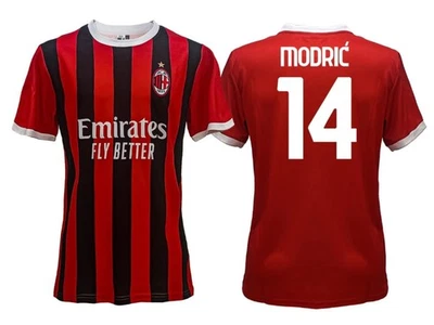 MAGLIA Calcio MILAN UFFICIALE MODRIC' 14 LUKA tutte taglie milan ac Sportbaer