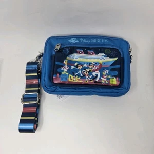 Disney Cruise Line DCL Mickey & Friends Crossbody Fanny Pack Bag Rare - Picture 1 of 4
