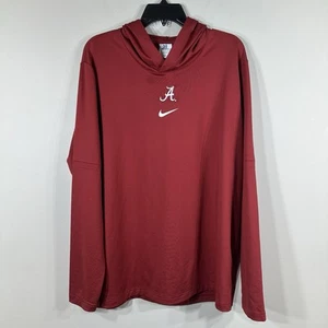 Nike Dri Fit Alabama Crimson Tide Basketball Player Hoodie Large Pullover - Picture 1 of 5