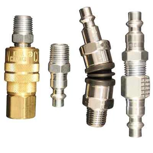 Kit de acoplador y enchufe giratorio Milton® 1/4" M-STYLE® - Imagen 1 de 2