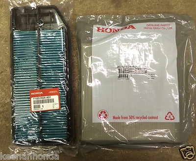 Filtro de aire y cabina motor Accord 4cyl genuino OEM Honda 2003-2007  Foto 1 de 3