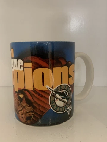 MLB Baseball FLORIDA MARLINS 1997 WORLD SERIES Champions Vintage Coffee Mug Cup Cover