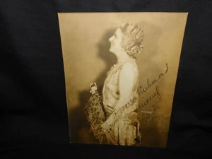 1800 - 1900 TEATRO/OPERA/ATTRICE AUTOGRAFO E FOTO " GERALDINE FARRAR ". - Foto 1 di 3