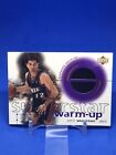 2001-02 Upper Deck John Stockton Jersey Patch Authentic Warm Up