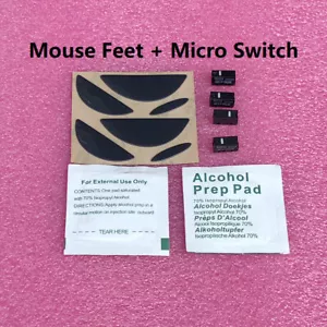 Logitech G400/S MX518 Mäuse Reparatursätze: Micro Switch (OMRON) & Mausfüße/Skate - Bild 1 von 3