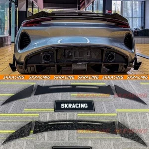 Carbon/Forged Carbon/Gloss Black Rear Trunk Spoiler Wing Fits Lotus Emira 23-25 - Bild 1 von 35