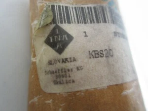 INA KBS20 OPEN LINEAR BALL BUSHING BEARING 20mm Bore x 32mm OD x 45mm L. NEW - Picture 1 of 4