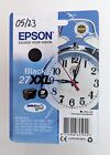Original Genuine Epson 27XXL Black Cartridge T2791 Alarm Clock 1p NR