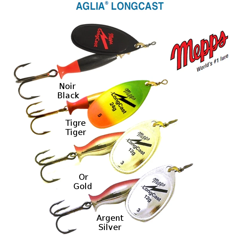 MEPPS Aglia Libera Argento Oro Tiger Nero Weights 8 G 12 G 17 G 24 G - Immagine 1 di 1