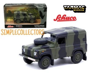 Schuco x Tarmac Works Collab64 Land Rover Defender Royal Military Police - Foto 1 di 3