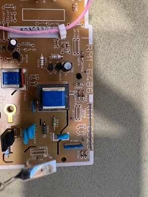 RM1-6486 High Voltage Power Supply - duplex models for HP LaserJet P3015  - Image 1 of 4