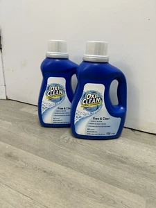 OxiClean™ High Def™ Clean Free & Clear Laundry Detergent 60 fl. oz. Jug 2 Pack! - Picture 1 of 2