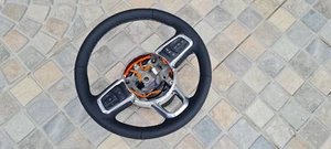 Steering Wheel Jeep Wrangler JL Gladiator Rubicon Leather Heated New Leather - Picture 1 of 6