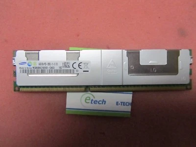 M386B8G70DE0-CK03  Samsung 64GB 8Rx4 PC3-12800L ECC LRDIMM - 46W0741 700838-B21 - Image 1 of 2