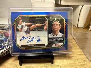 2023 Panini Select UFC Miesha Tate Blue Auto /75 #OA-MST