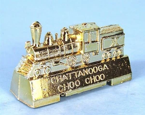 CHATTANOOGA CHOO CHOO PIONEER TUNNEL PA. GOLD METALL BLEISTIFTSPITZER 60er JAPAN - Bild 1 von 7