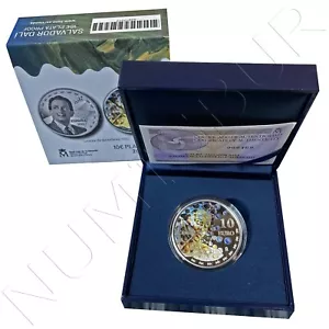 ESPAÑA: 10 euro plata 2021 proof - SALVADOR DALI 2021 - Imagen 1 de 3