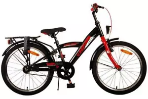 20 Zoll Thombike Rot Schwarz 6-8 Jahre Kinder Fahrrad Hand/Rücktrittbremse - Bild 1 von 17