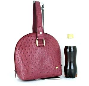 MARIONA MR AVESTRUZ Bolso de Hombro de Cuero Bolso de Mano Accesorios para Mujer Cartera - Imagen 1 de 14