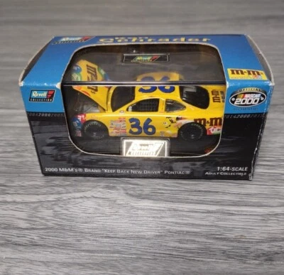 NASCAR Revell Ken Schrader #36 M&M Pontiac 1:64 Scale Diecast Vintage Y2K 2000 - Image 1 of 4