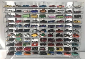 1/64 Die Cast Display Case compatible with Hot Wheels - 99 Angle Shelf - Picture 1 of 8