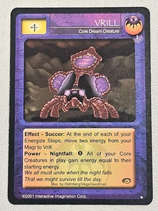 Magi Nation Duel - VRILL - Core Creature - Awakening VTG 2001 Rare 1st Edition - Picture 1 of 6